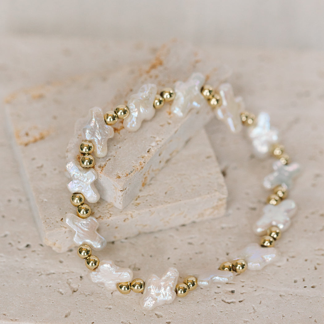 Grace Pearl Stretch Bracelet