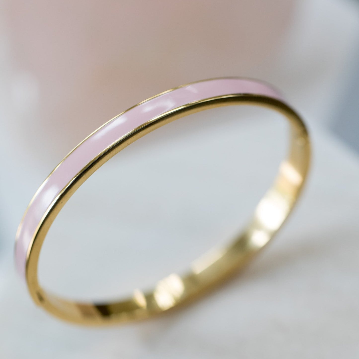 Pink Hope Bangle